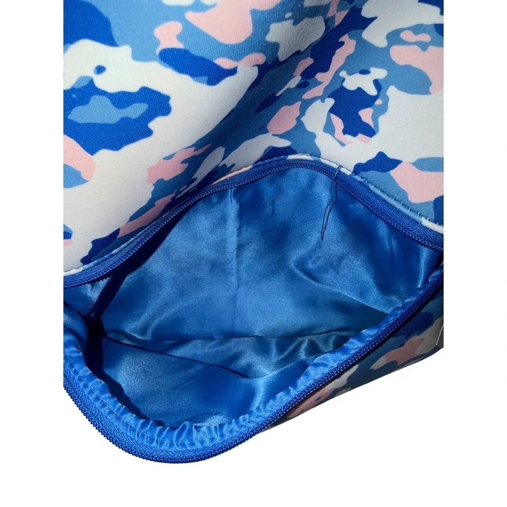 MYTAGALONGS‎ Snoopy Camouflage Backpack Blue Pink White Laptop Pocket